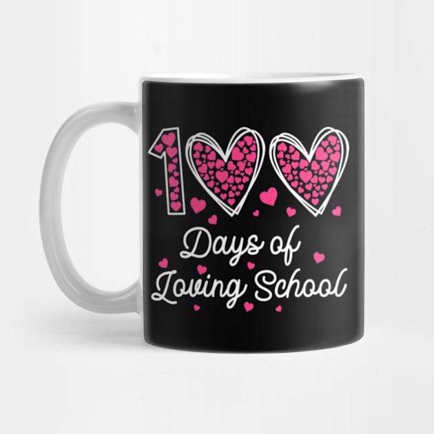 100 Days of Loving Kindergarten Funny 100th Day Of School by Atelier Djeka